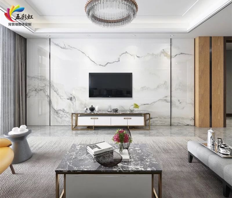 微晶石電視墻最新款，時(shí)尚家居的炫酷首選