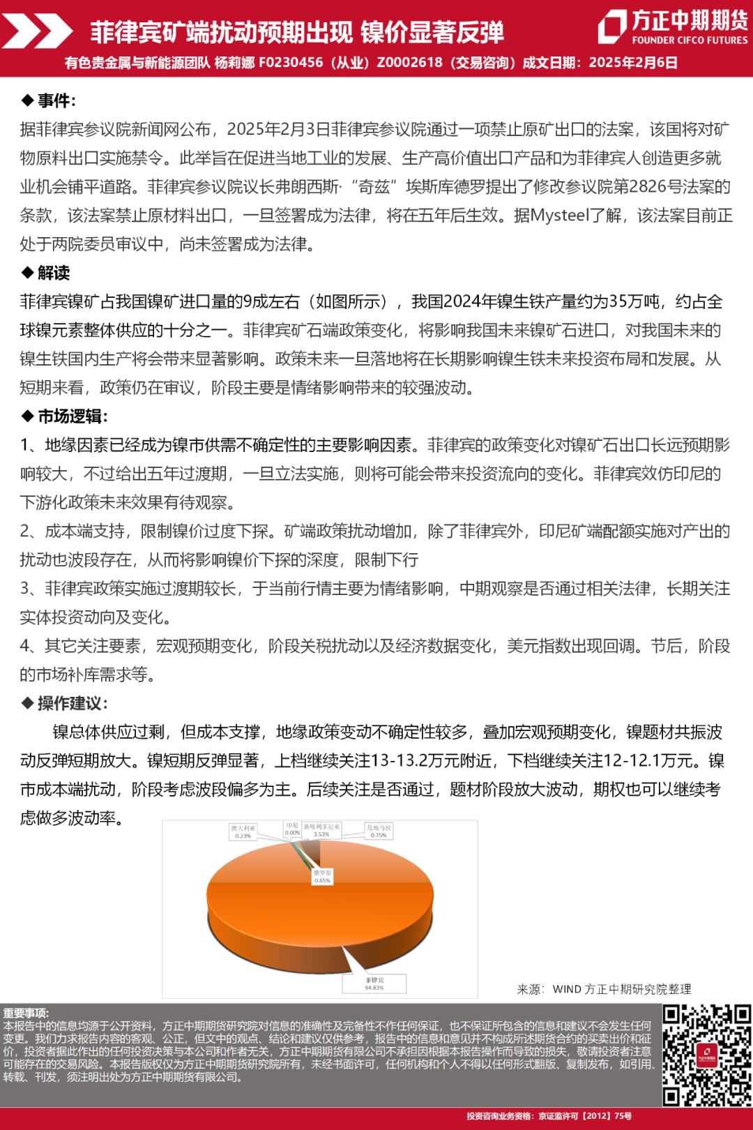 菲律賓鎳礦最新動(dòng)態(tài)，科技革新引領(lǐng)鎳的力量重塑未來(lái)生活