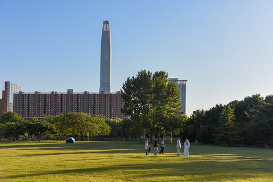 天津新公園亮相，城市綠肺開(kāi)啟新篇章