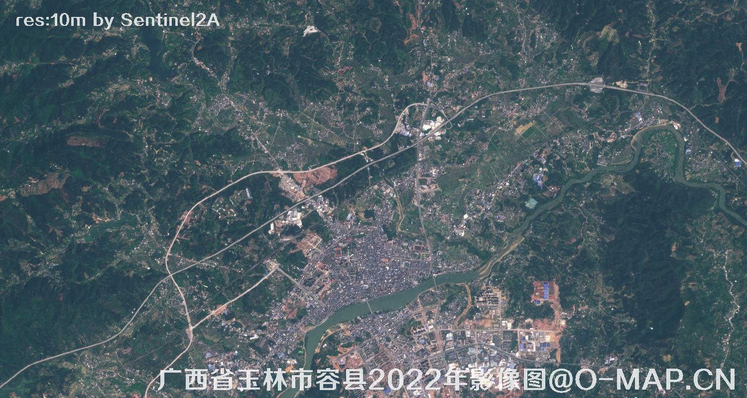 容縣最新航拍全景，一覽無余的美麗風光??